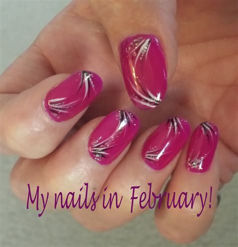 cute nails for february|nail design for february.